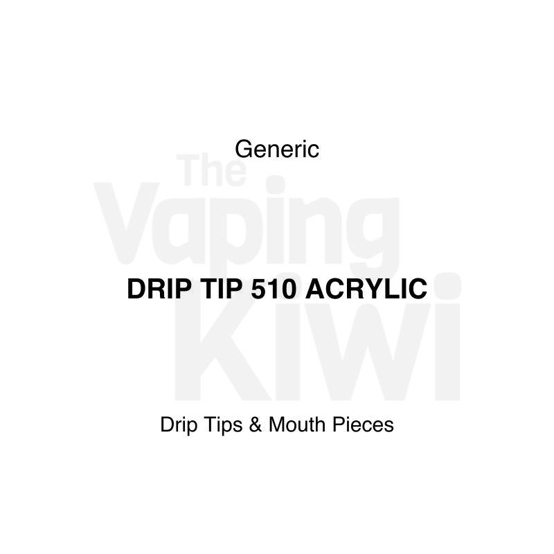510 Acrylic Drip Tip