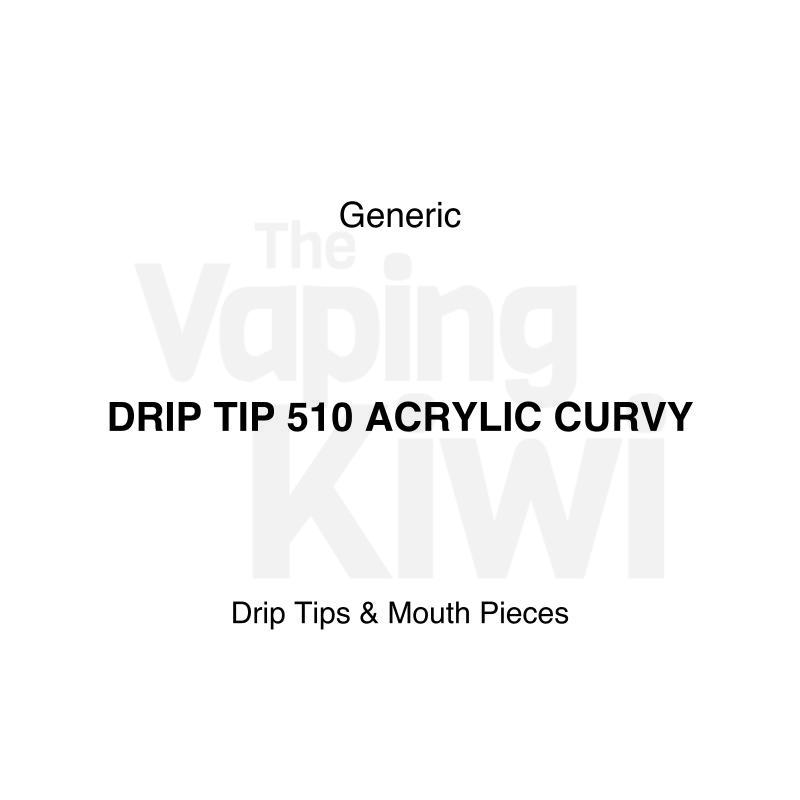 510 Curvy Drip Tip