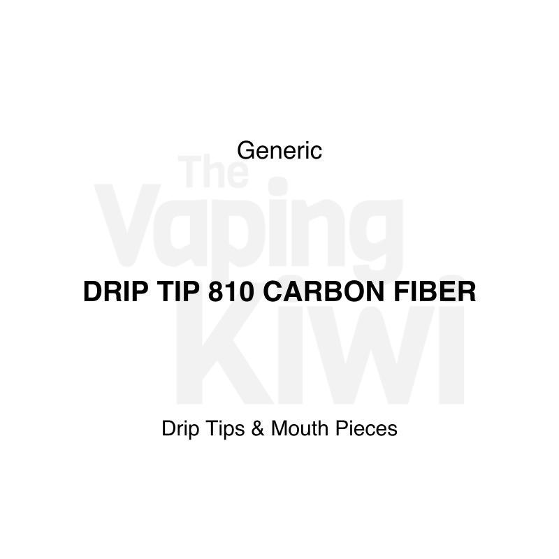 810 Carbon Fiber Drip Tip