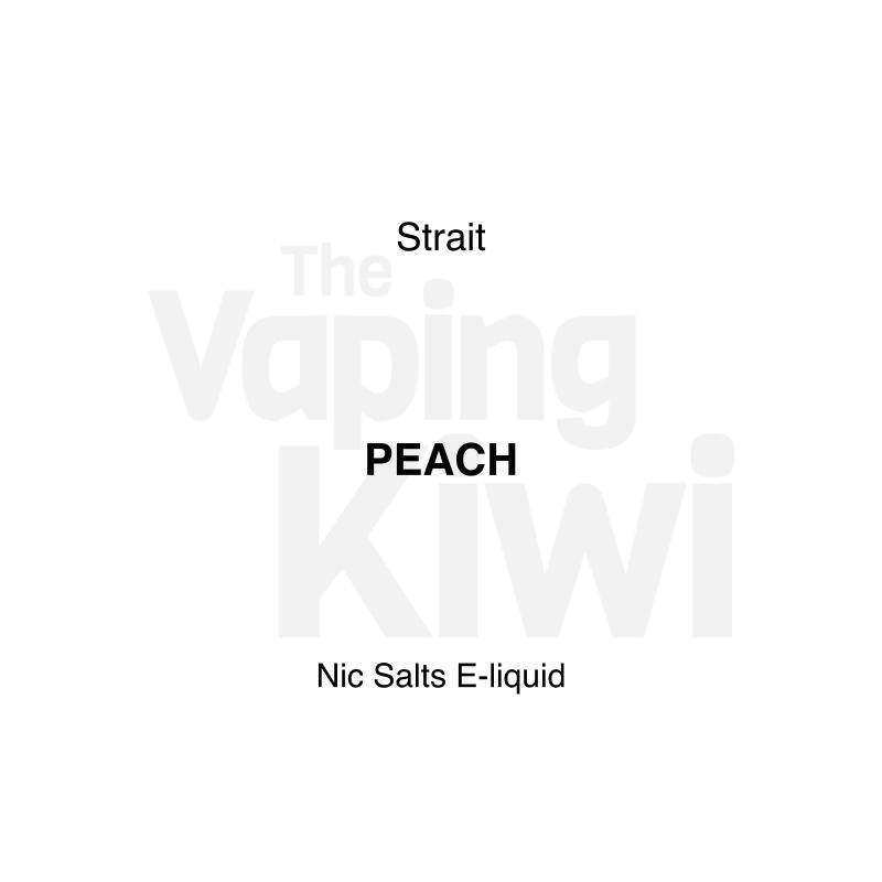 Peach AKA Apricot • Strait • NIC SALTS