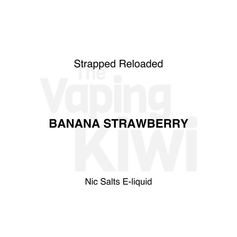 Banana Strawberry AKA Bubblegum Drumstick • Strapped Reloaded • NIC SALTS