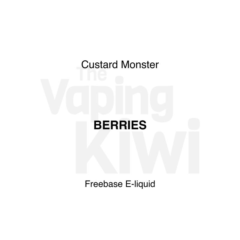 Berries AKA Mixed Berry Custard • Custard Monster • VG HEAVY