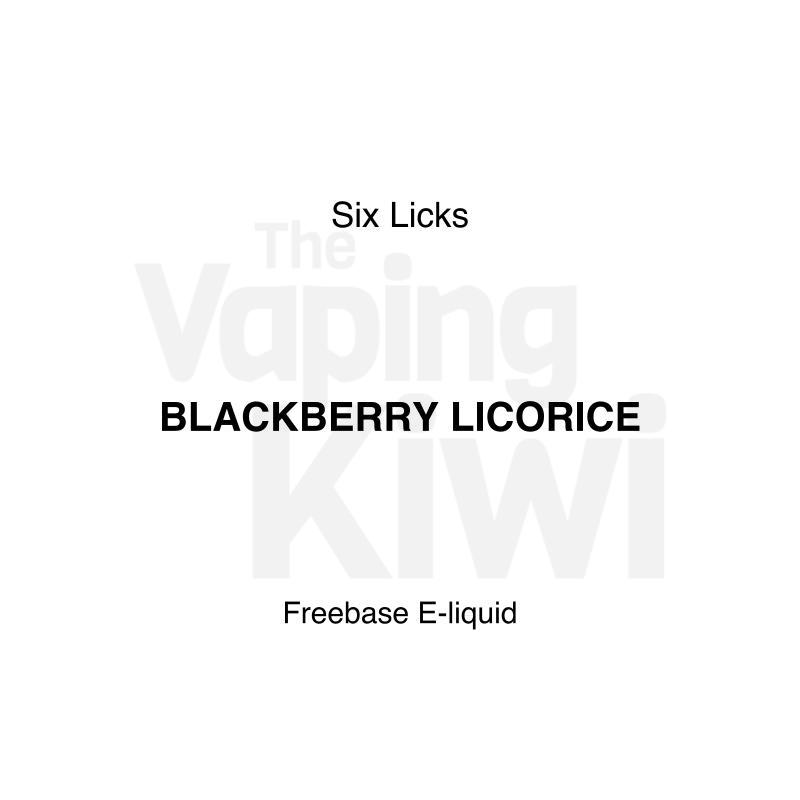 Blackberry Licorice AKA Bite The Bullet • Six Licks • VG HEAVY