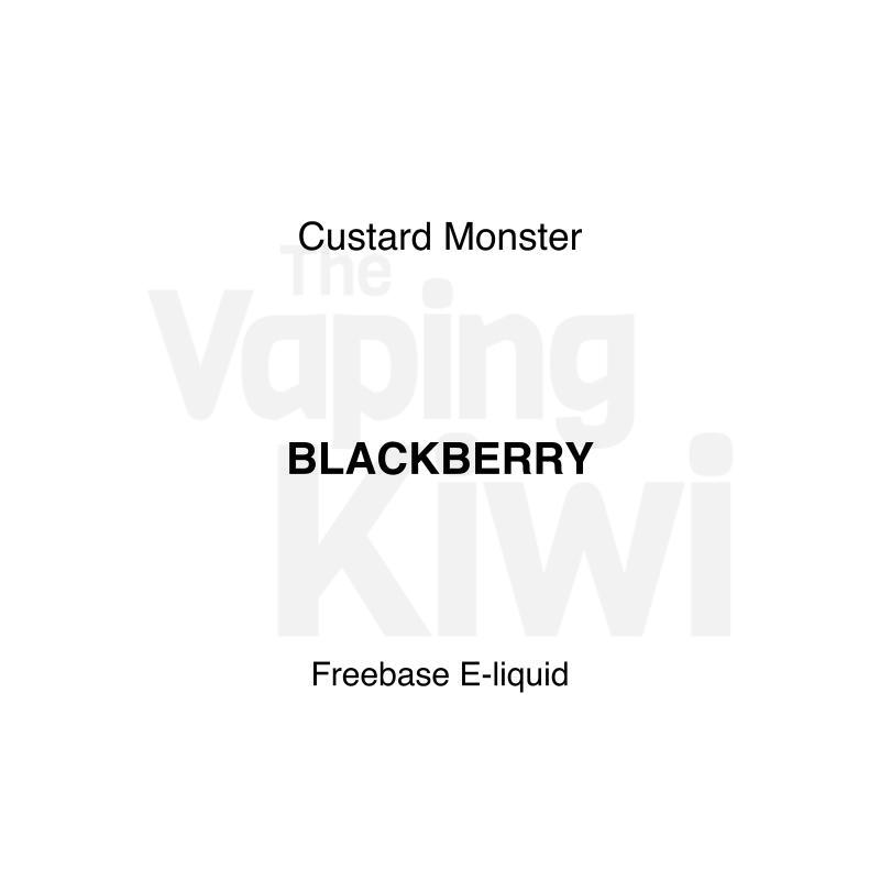 Blackberry AKA Blackberry Custard • Custard Monster • VG HEAVY