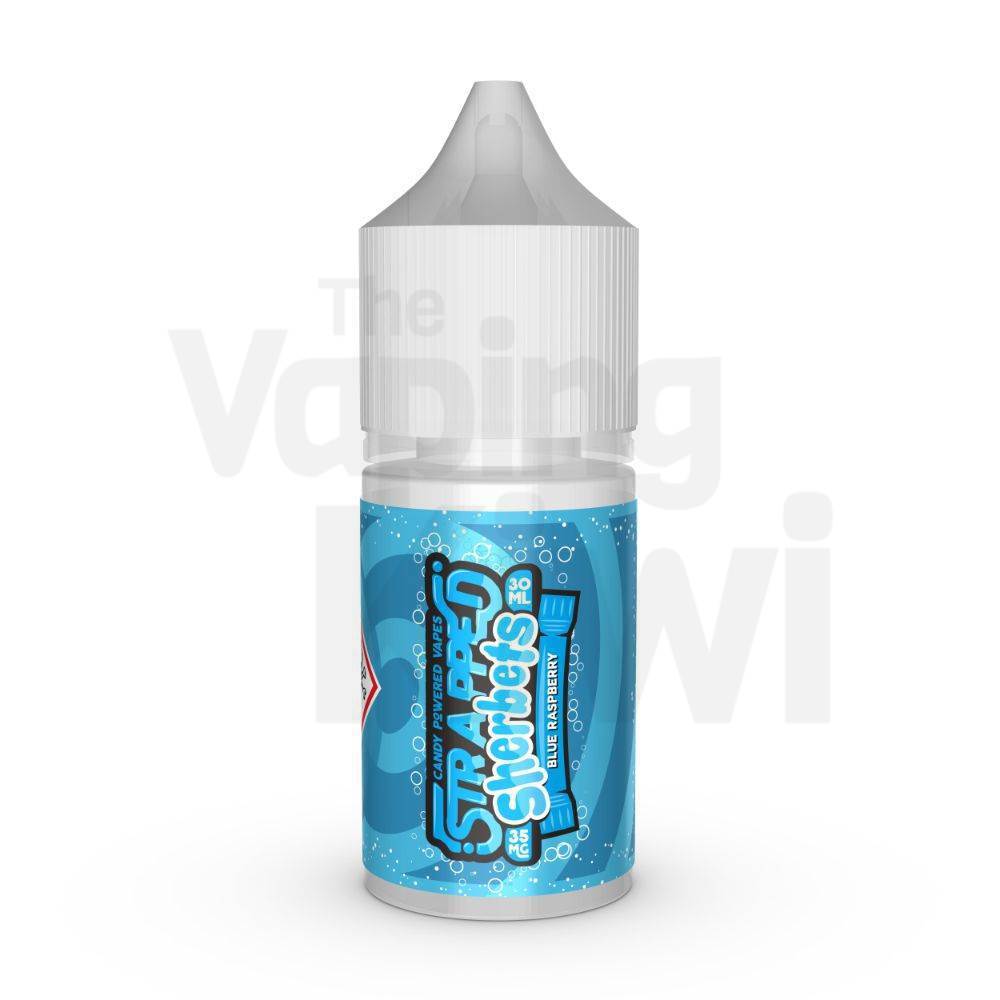 Blue Raspberry • Strapped Sherbets • NIC SALTS