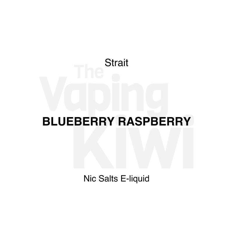 Blueberry Raspberry AKA Blue Raz • Strait • NIC SALTS
