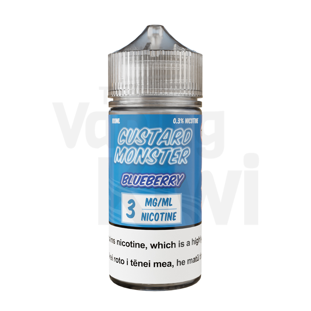 Blueberry AKA Blueberry Custard • Custard Monster • VG HEAVY