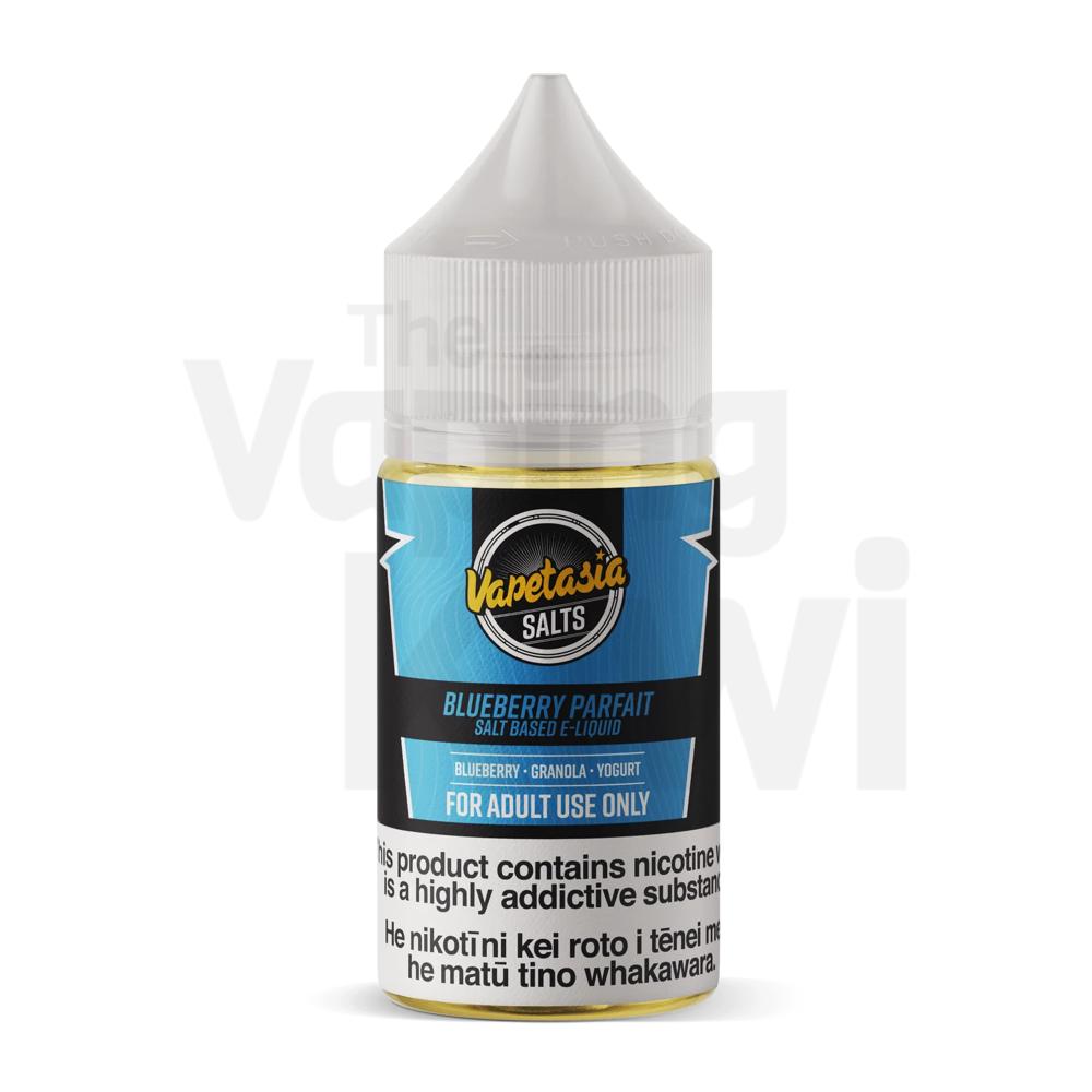 Blueberry Oats AKA Blueberry Parfait • Vapetasia • NIC SALTS