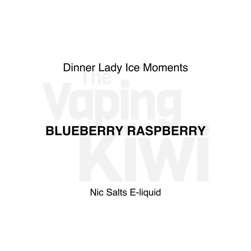 Blueberry Raspberry AKA Razz Blues Ice • Dinner Lady Ice Moments • NIC SALTS