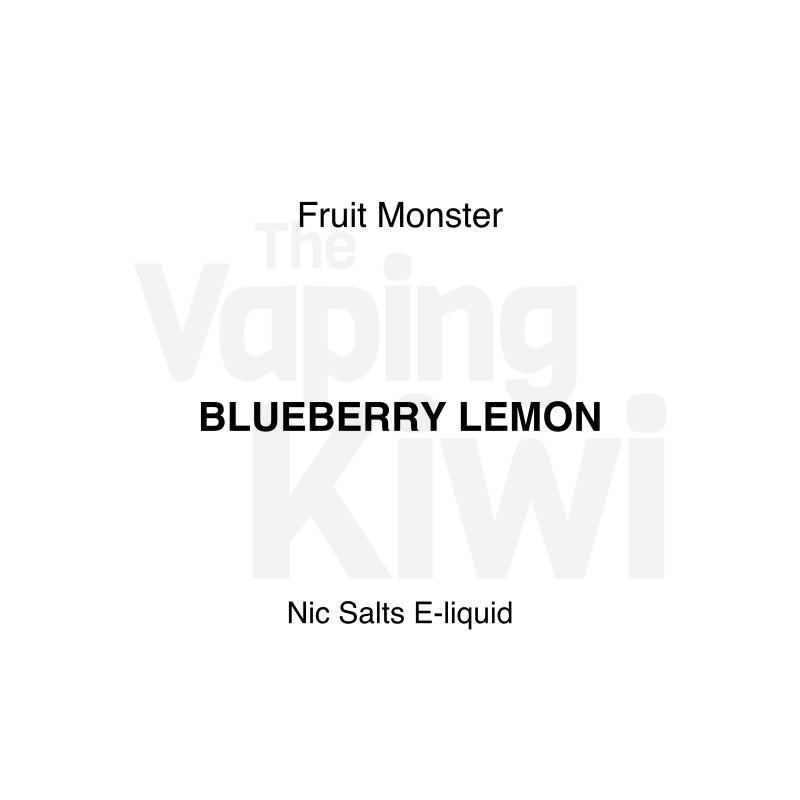 Blueberry Lemon AKA Blueberry Raspberry Lemon • Fruit Monster • NIC SALTS