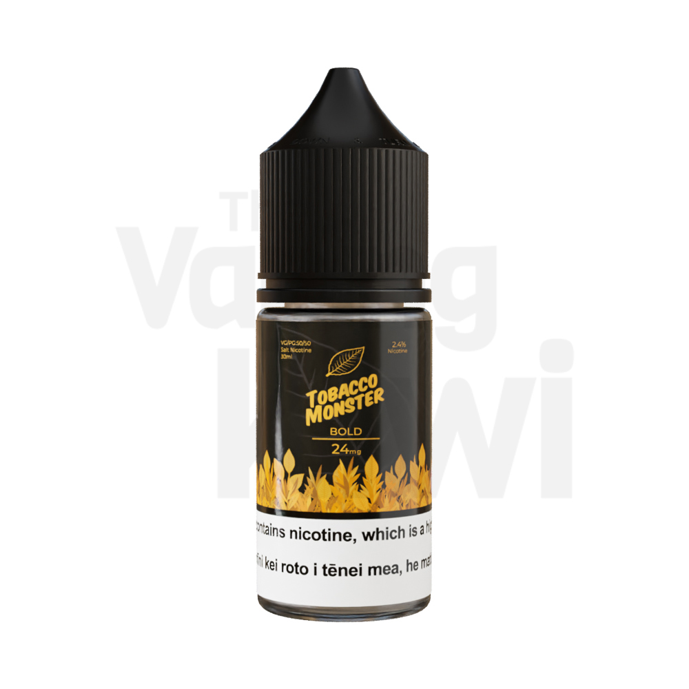Vanilla Hazelnut AKA Bold • Tobacco Monster • NIC SALTS