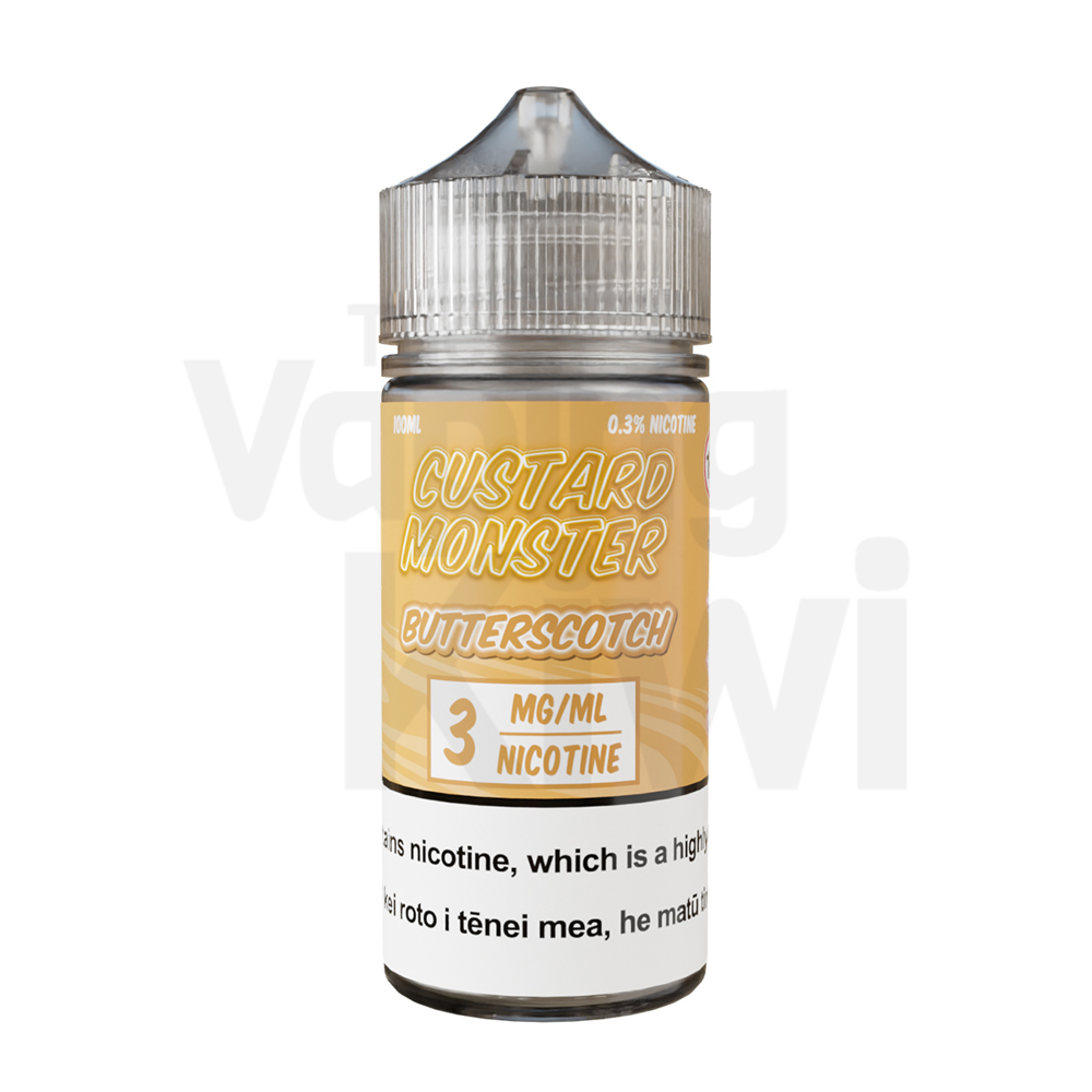 Sweet Caramel AKA Butterscotch Custard • Custard Monster • VG HEAVY