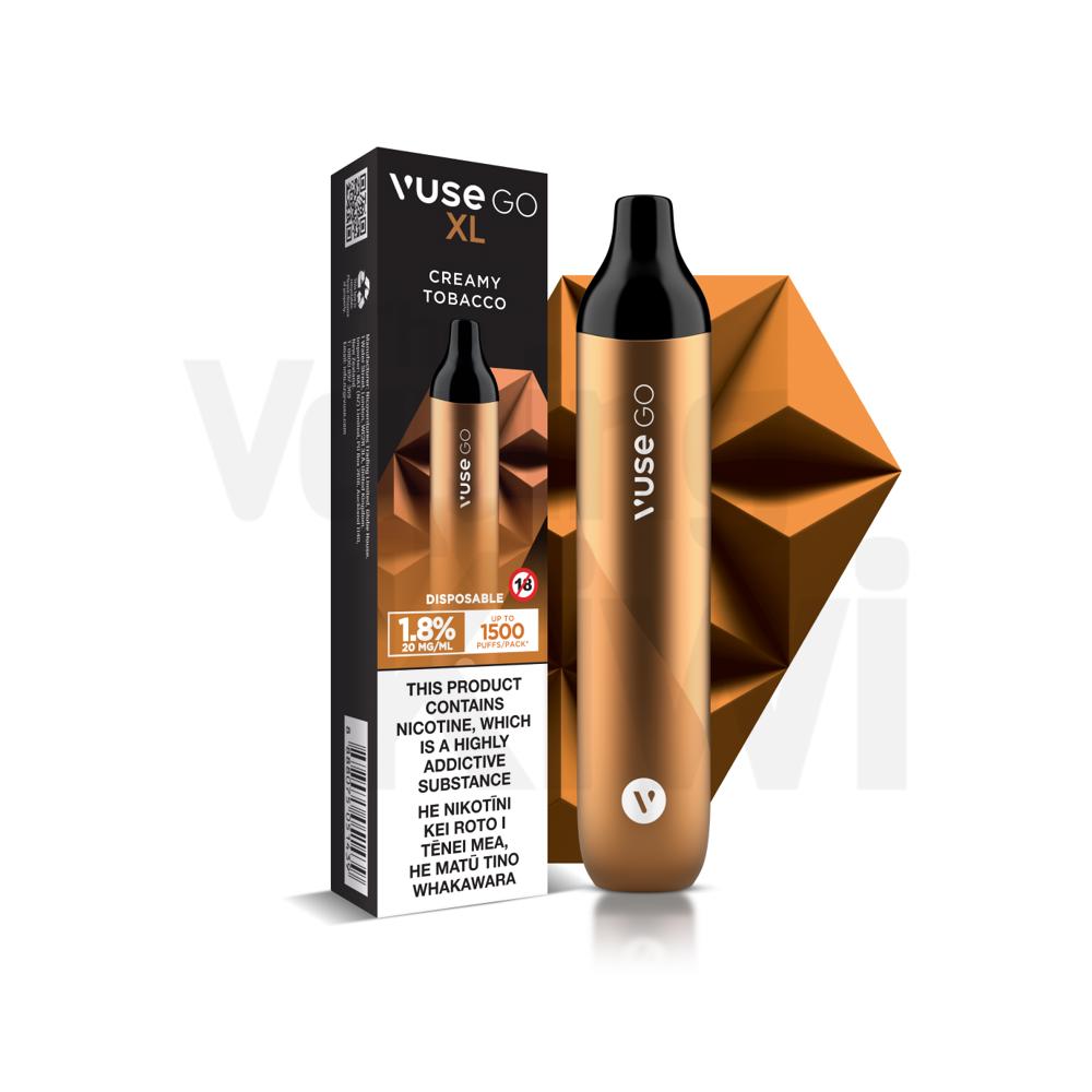 Creamy Tobacco • Vuse Go XL • Disposables
