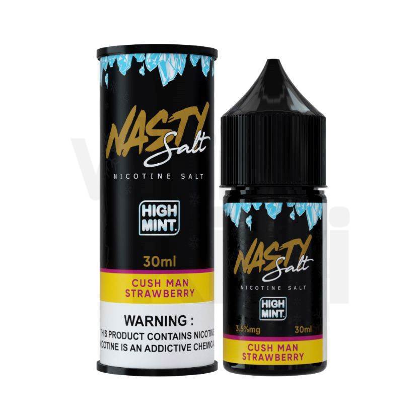 Cushman Strawberry [High Mint] NIC SALTS by Nasty Juice