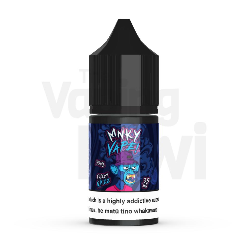Freezy Razz • MNKY Vape • NIC SALTS
