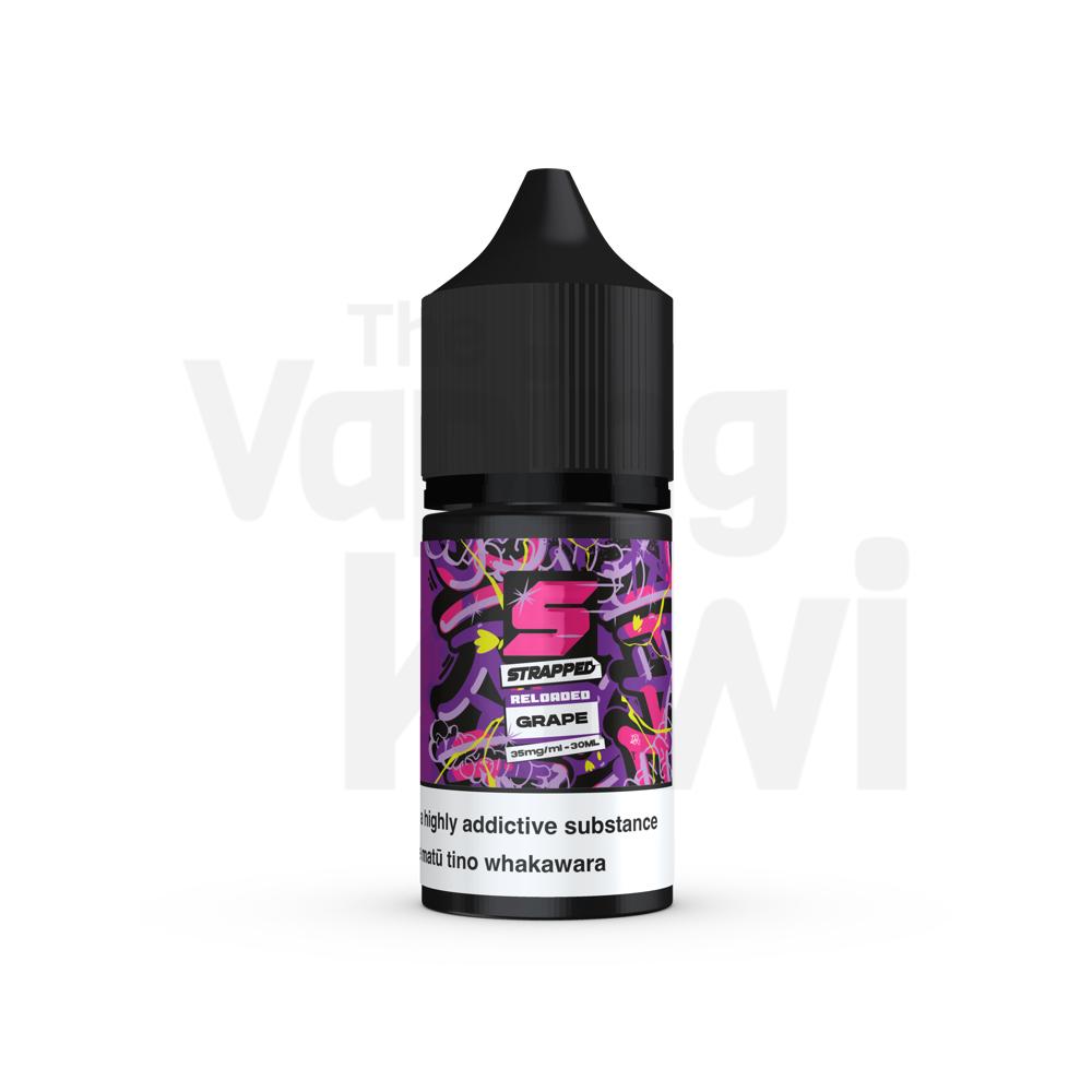Grape AKA Grape Soda Storm • Strapped Reloaded • NIC SALTS
