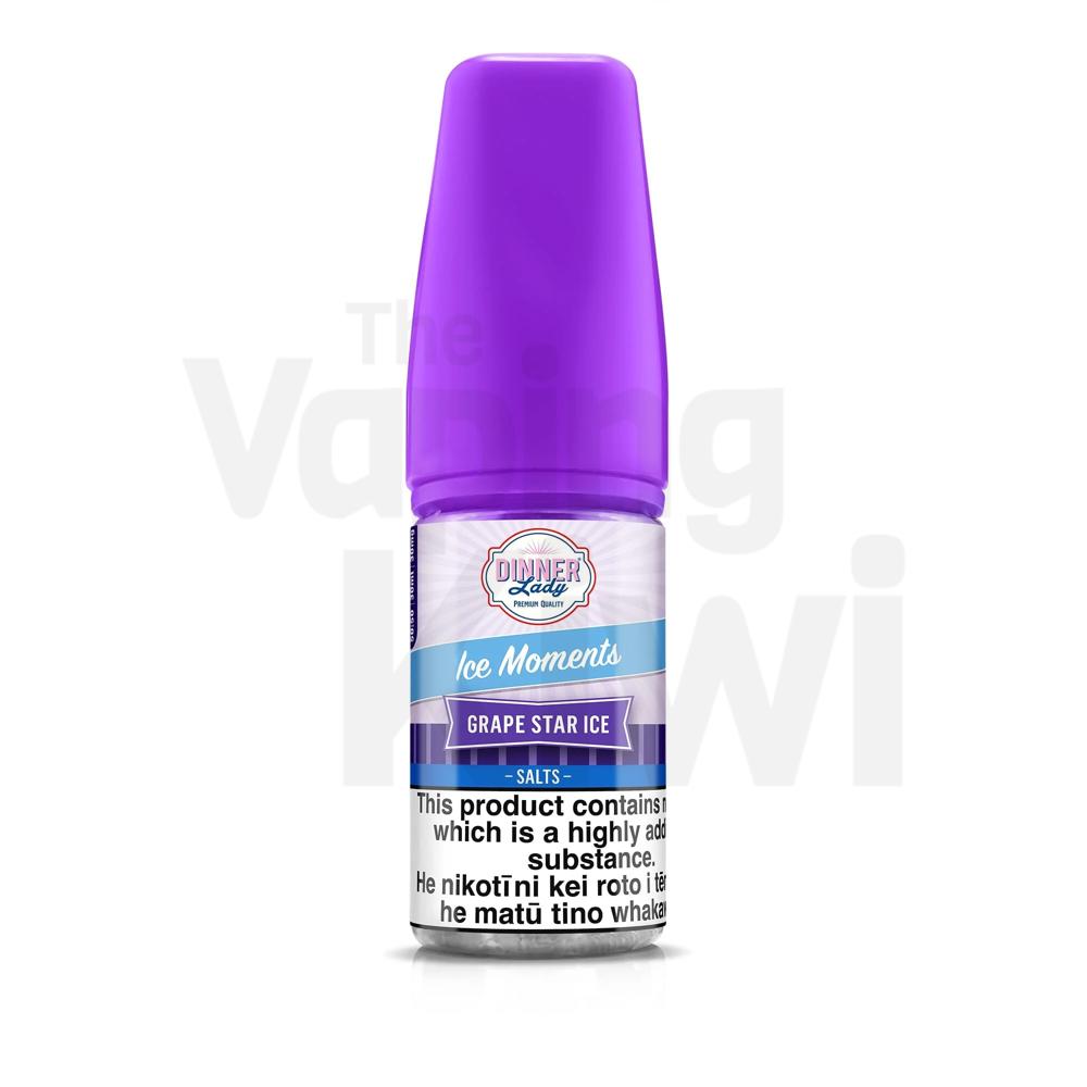 Grape AKA Grape Star Ice • Dinner Lady Ice Moments • NIC SALTS