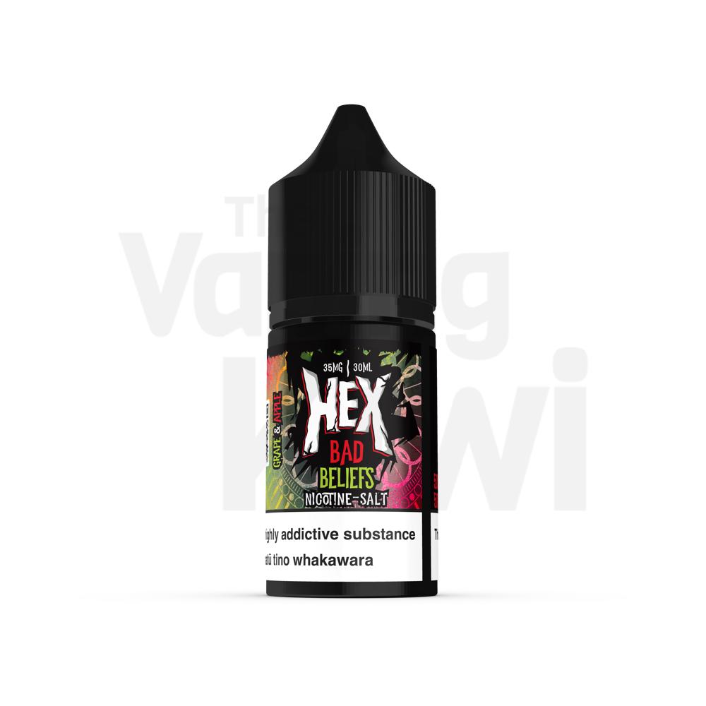 Grape Apple AKA Bad Beliefs • Hex • NIC SALTS