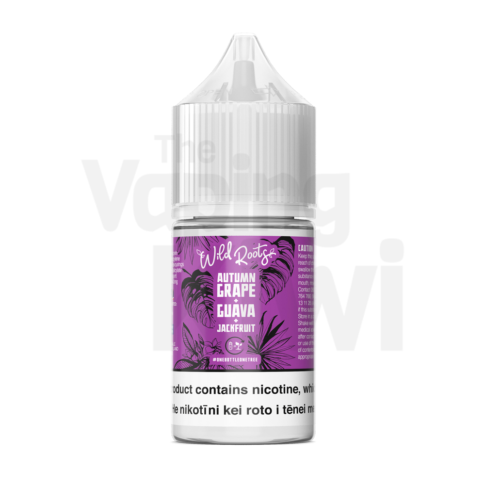 Grape Guava AKA Autumn Grape + Guava + Jackfruit • Wild Roots • NIC SALTS