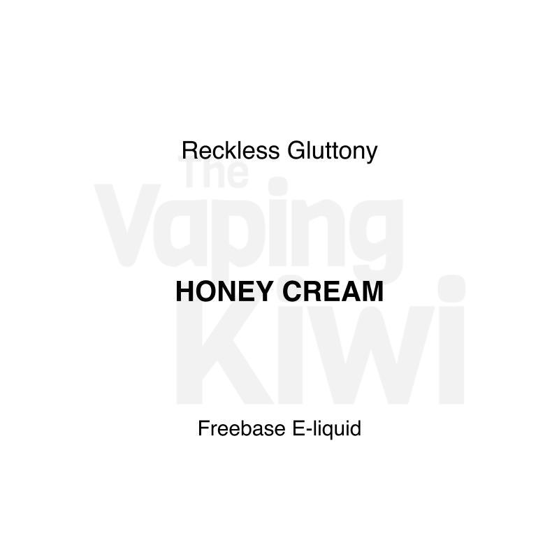 Honey Cream AKA Toffee Parfait • Reckless Gluttony • VG HEAVY