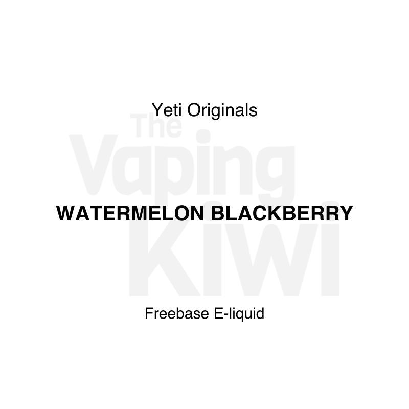 Watermelon Blackberry AKA Honeydew Blackcurrant • Yeti Originals • VG HEAVY