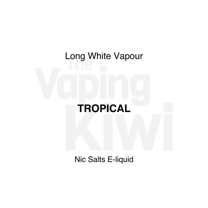 Tropical AKA Melon Dragon Fruit • Long White Vapour • NIC SALTS