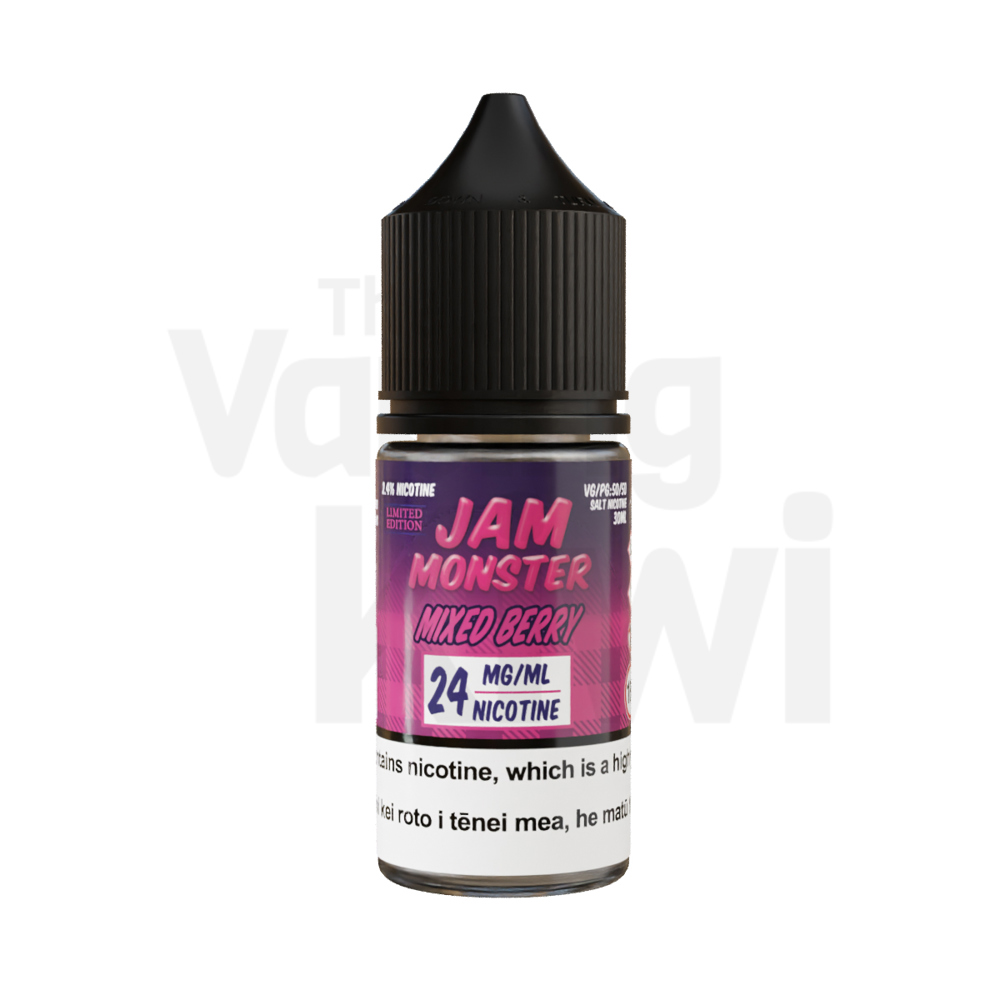 Berries AKA Mixed Berry Jam • Jam Monster • NIC SALTS
