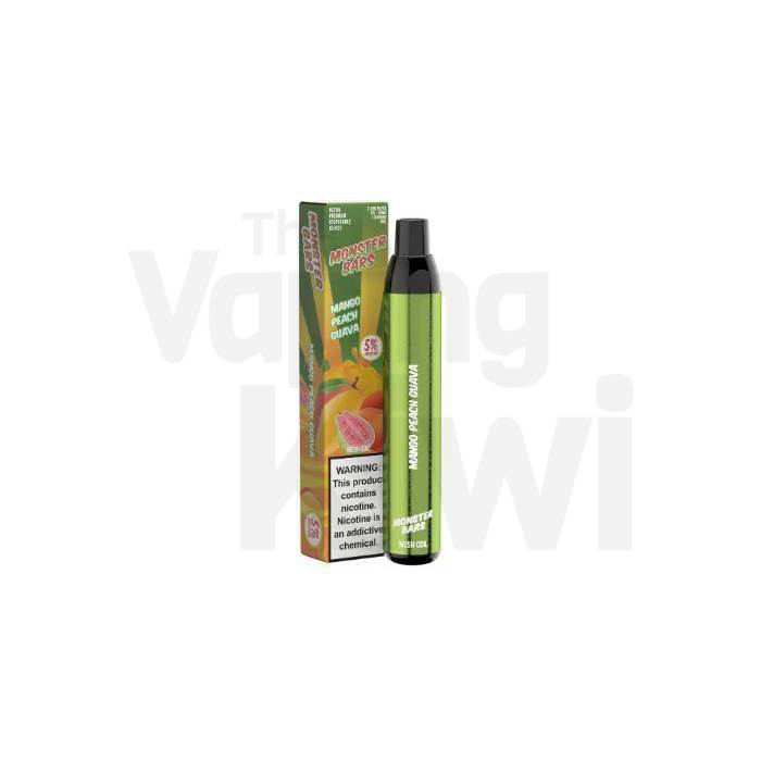 Mango Peach Guava • Fruit Monster Bars • Disposables