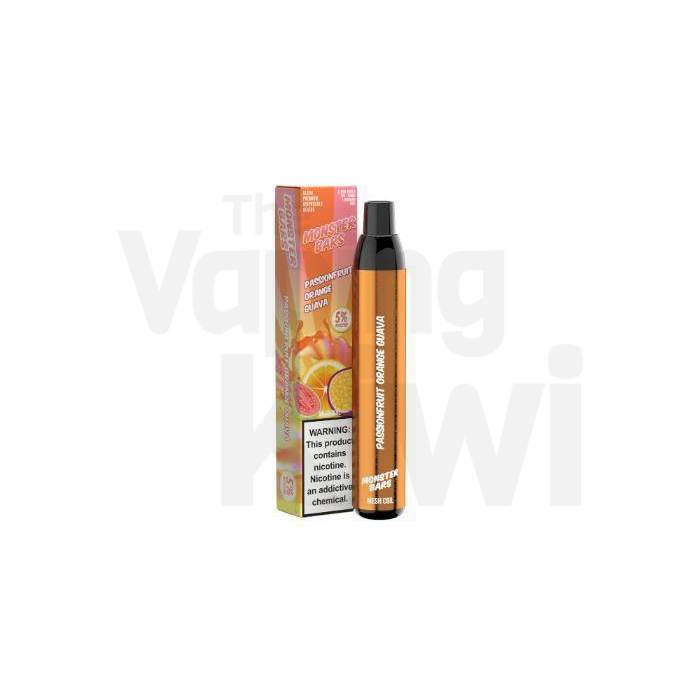 Passionfruit Orange Guava • Fruit Monster Bars • Disposables