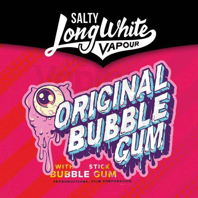 Strawberry Cinnamon AKA Original Bubble Gum • Long White Vapour • NIC SALTS
