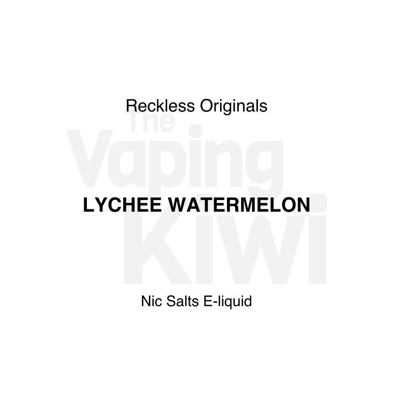 Lychee Watermelon AKA Panic Pink • Reckless Originals • NIC SALTS