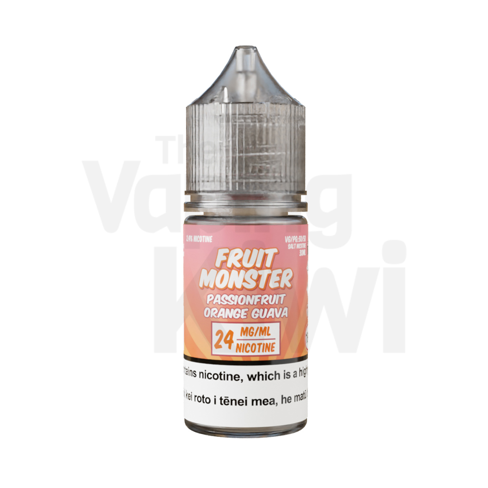 Passionfruit Orange AKA Passionfruit Orange Guava • Fruit Monster • NIC SALTS