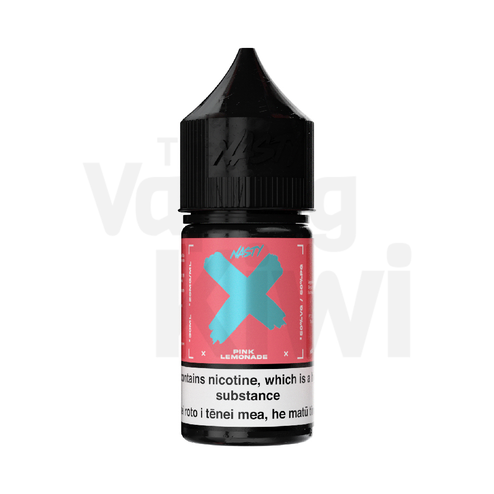 Peach Lemon AKA Pink Lemonade • Nasty X • NIC SALTS