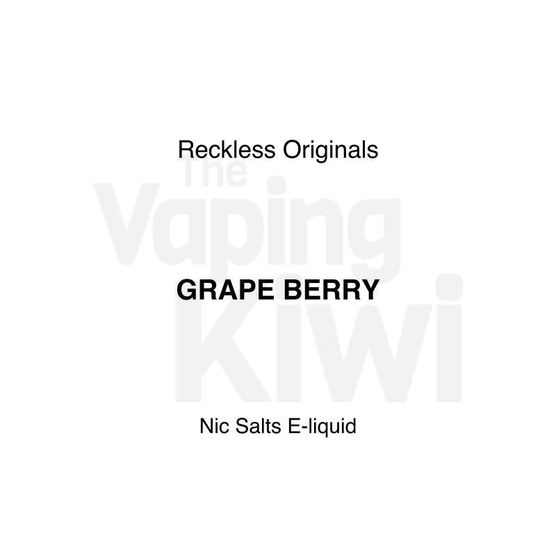 Grape Berry AKA Punky Purple • Reckless Originals • NIC SALTS