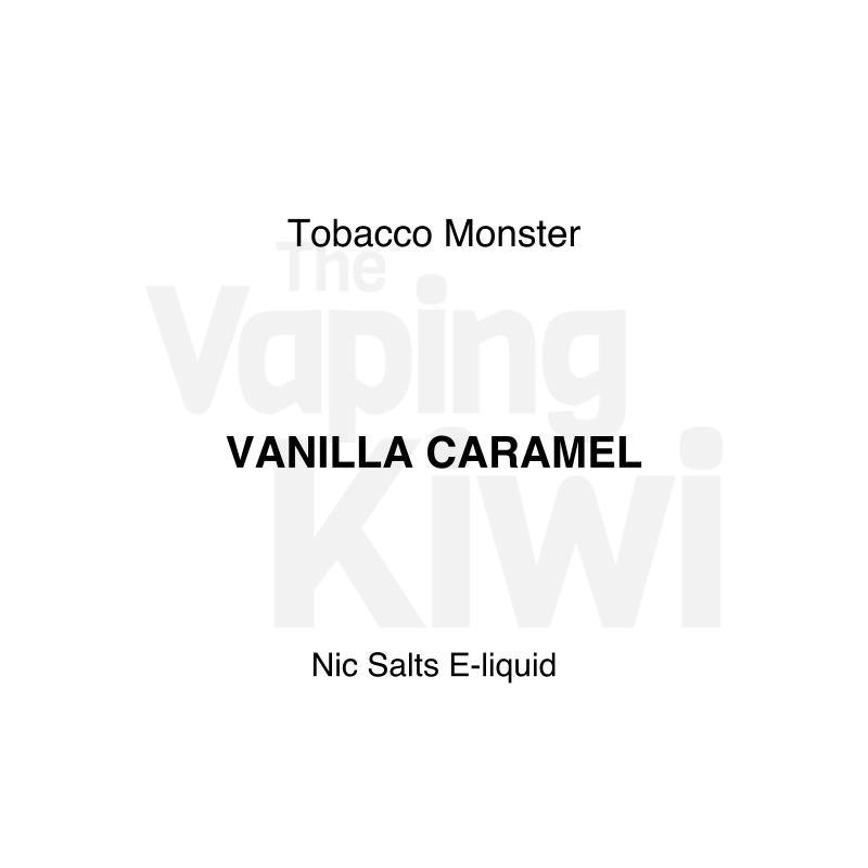 Vanilla Caramel AKA Rich • Tobacco Monster • NIC SALTS