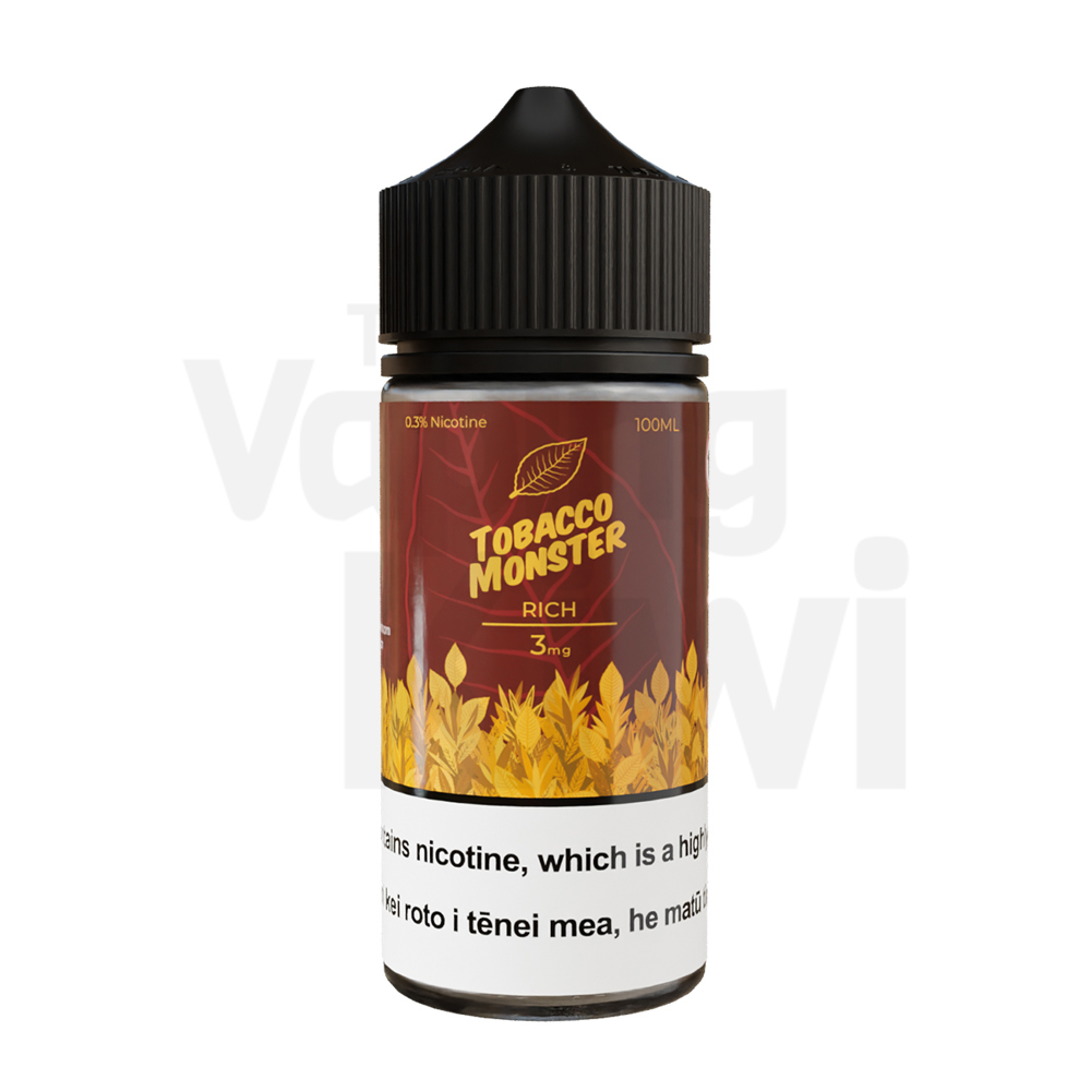 Vanilla Caramel AKA Rich • Tobacco Monster • VG HEAVY