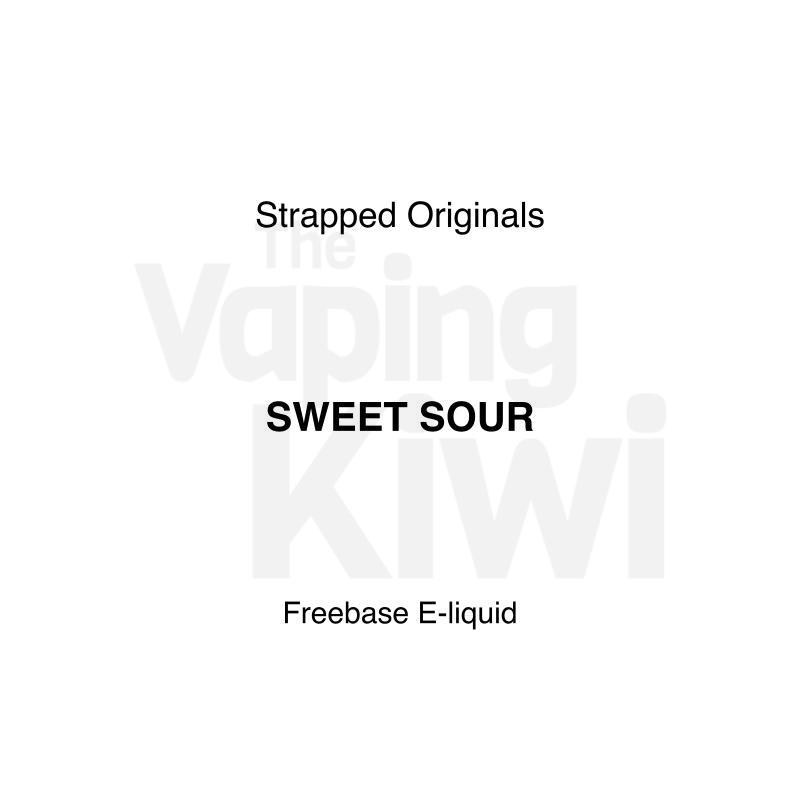Sweet Sour AKA Sour Gummy Worms • Strapped Originals • VG HEAVY