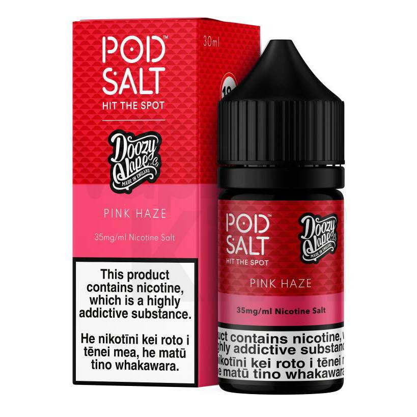 Sour Lemon AKA Pink Haze • Pod Salt • NIC SALTS
