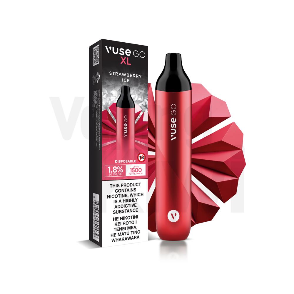 Strawberry Ice • Vuse Go XL • Disposables