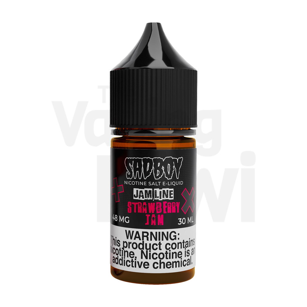 Strawberry AKA Strawberry Jam • Sadboy Jam Line • NIC SALTS