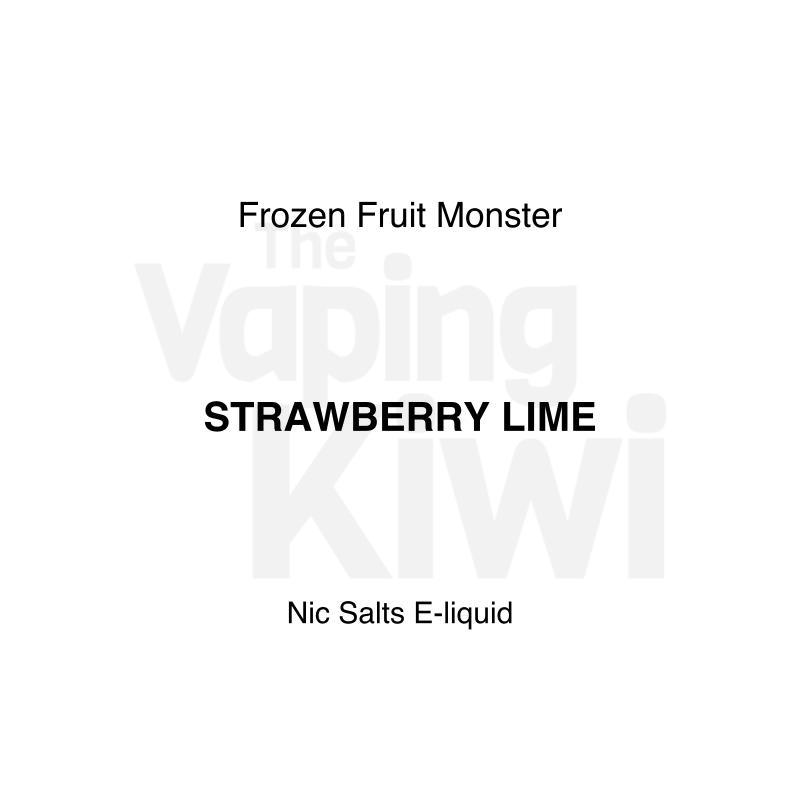 Strawberry Lime AKA Strawberry Lime Ice • Frozen Fruit Monster • NIC SALTS