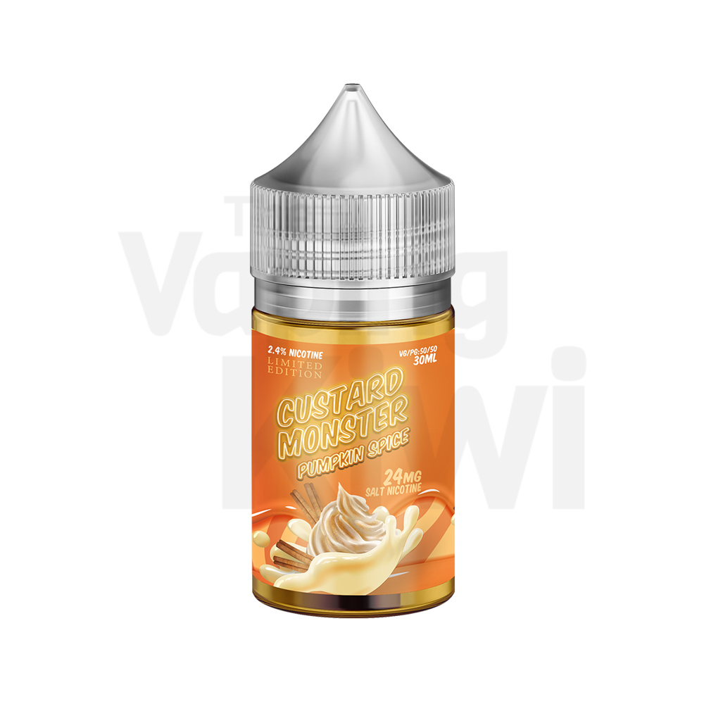 Sweet Spices AKA Pumpkin Spice • Custard Monster • NIC SALTS