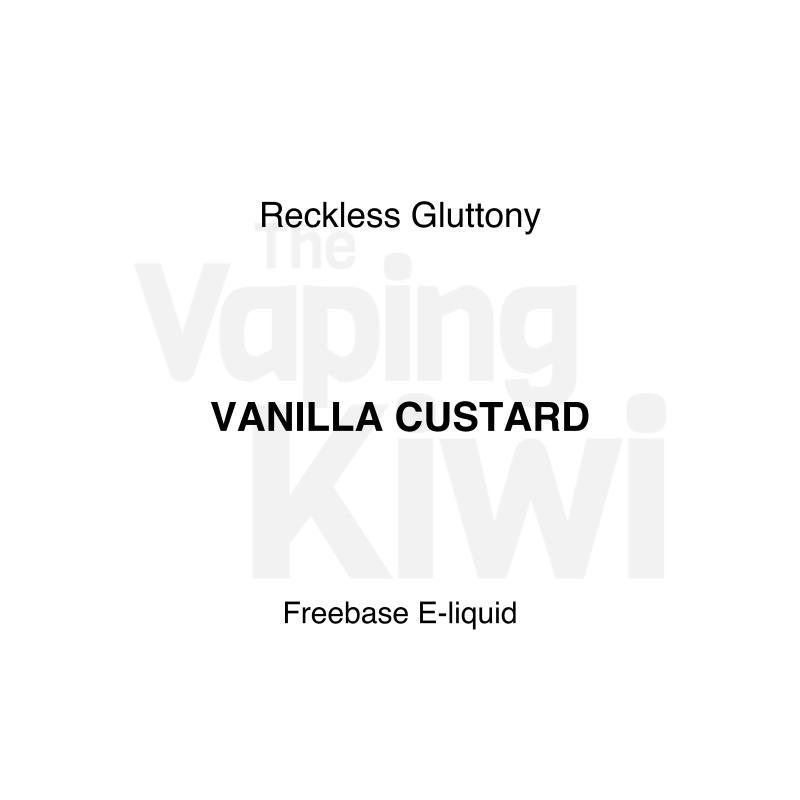 Vanilla Custard AKA Vanilla Bean Custard • Reckless Gluttony • VG HEAVY