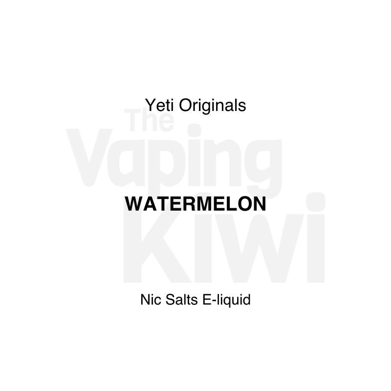 Watermelon NIC SALTS by Yeti