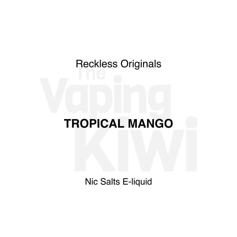 Tropical Mango AKA Yolo Yellow • Reckless Originals • NIC SALTS
